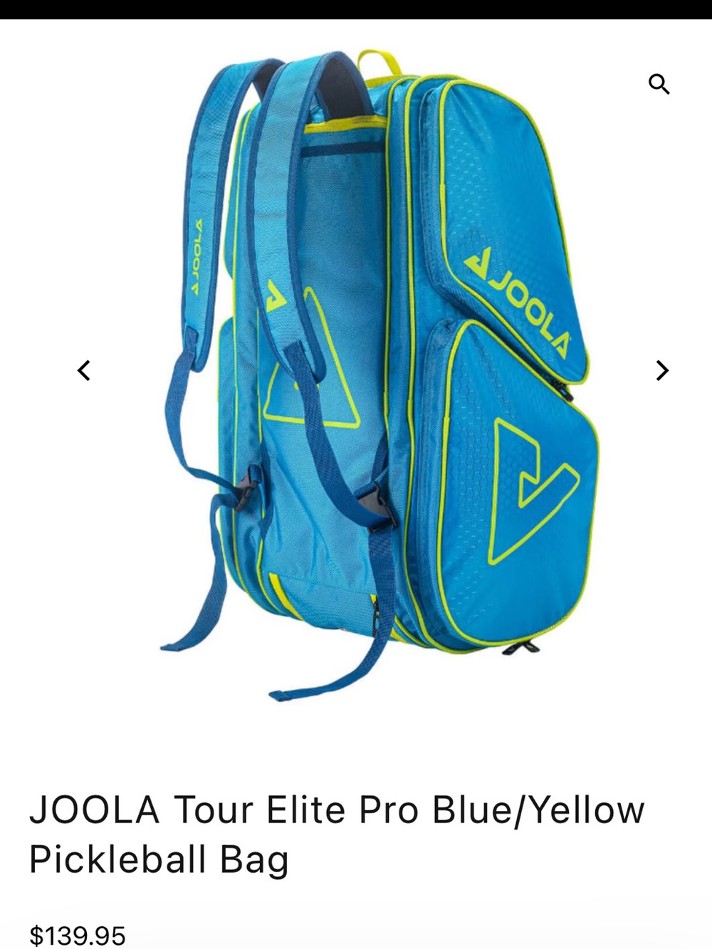 JOOLA Tour Elite Pro Pickleball Duffle Bag - Picture 4 of 5